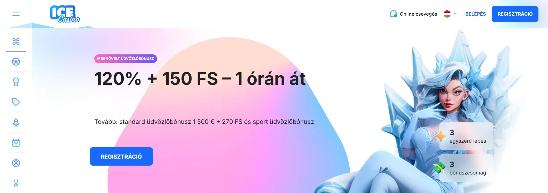 új online Kаszіnók  Ice Casino